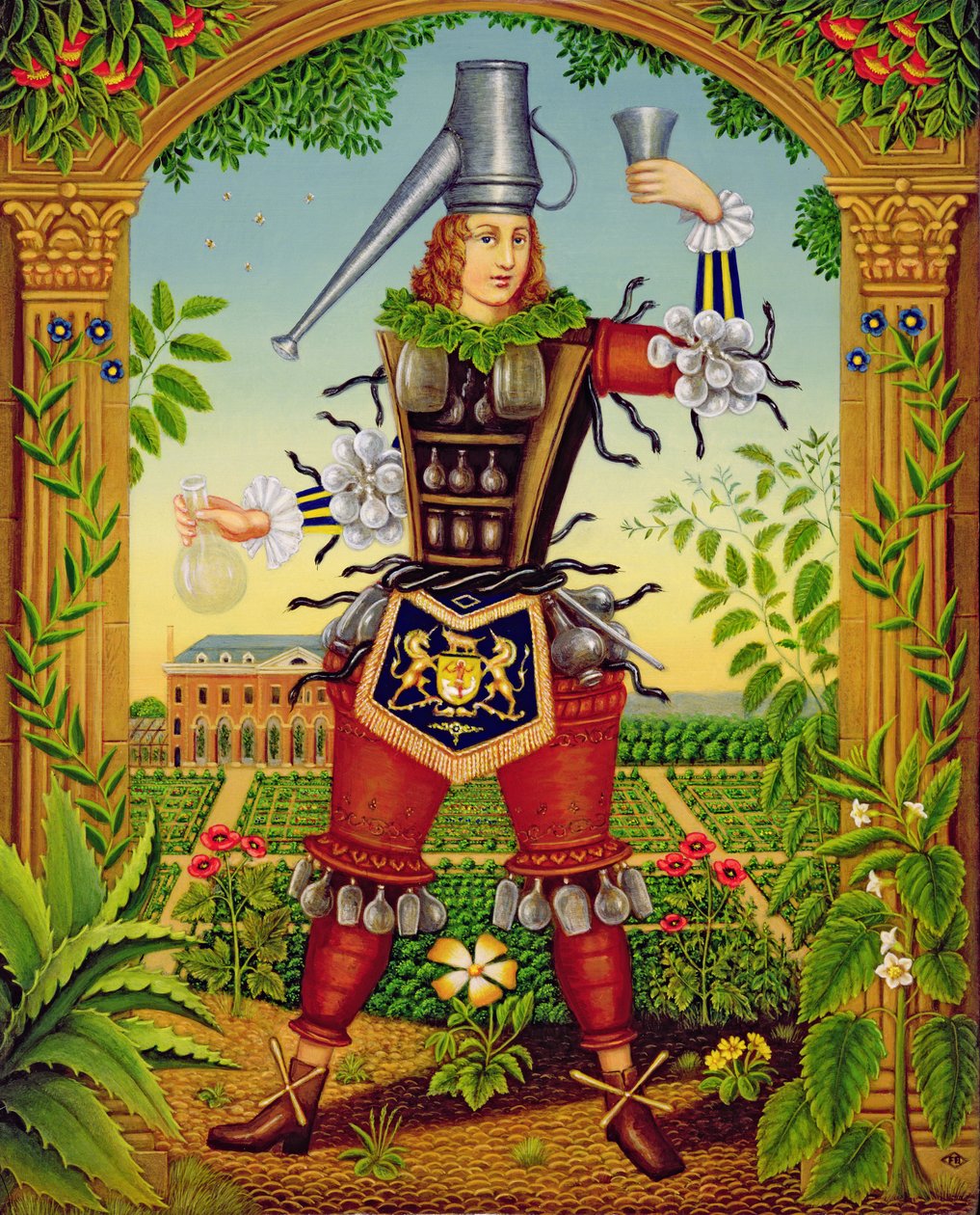चेल्सी भौतिक माली, 1997 (पैनल पर तेल और तड़का) द्वारा फ्रांसिस ब्रूमफील्ड