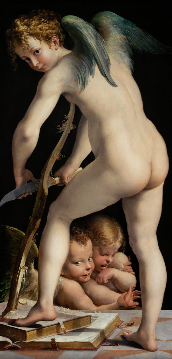 बो-नक्काशी आमोर द्वारा Parmigianino