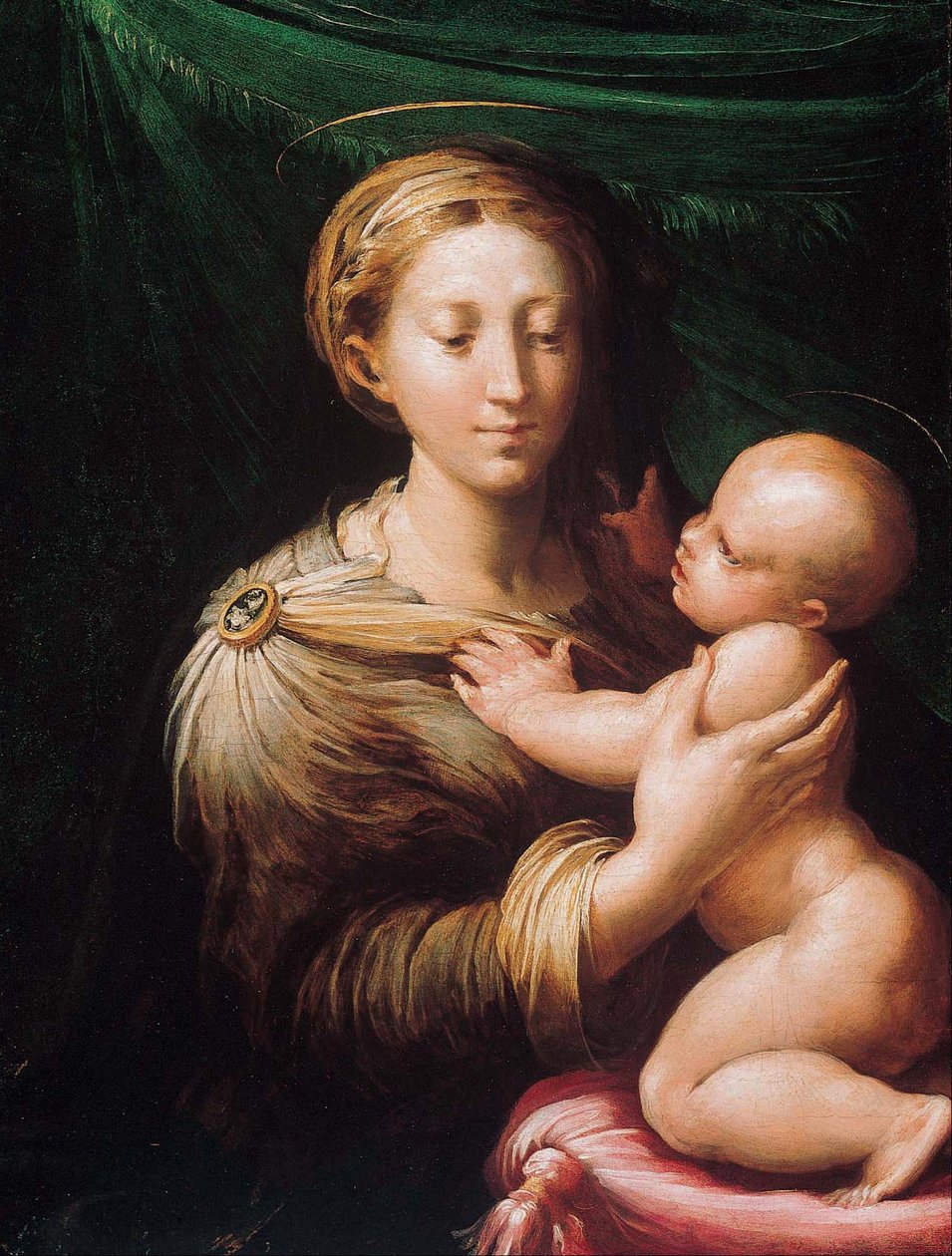 मैडोना और बाल द्वारा Parmigianino