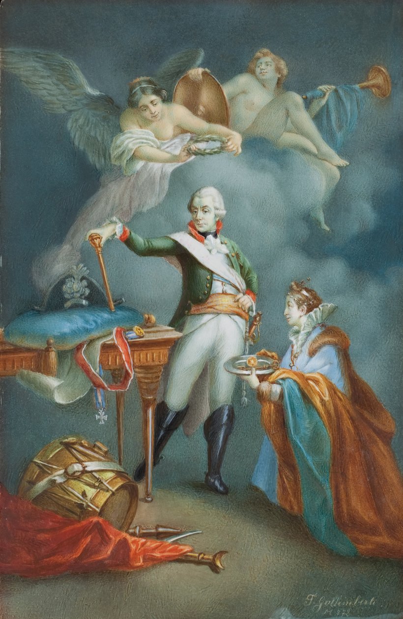 मेजर जनरल हांग्जो वासिल "evich Suvorov द्वारा फ्रांसेस्को गैलीम्बरटी