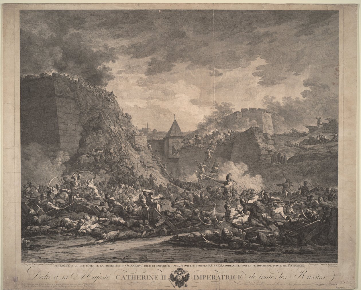 1788 दिसंबर 1792 को किले के सीमांत ओचकोव द्वारा फ्रांसेस्को गिउसेप्पे कैसानोवा