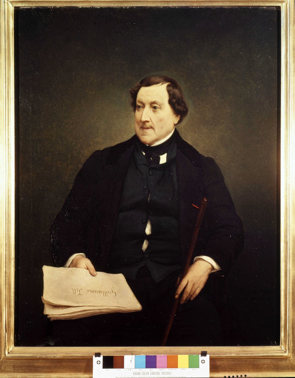 गियोआचिनो रॉसिनी (1792-1868) का पोर्ट्रेट - हेज़, ब्रेरा संग्रहालय, मिलान द्वारा द्वारा फ्रांसेस्को हेज़