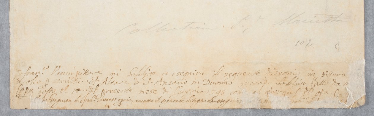 सेंट एंसानो बैपनाइजिंग द साइनेस, c.1593 (कागज पर चाक) द्वारा फ्रांसेस्को वन्नी