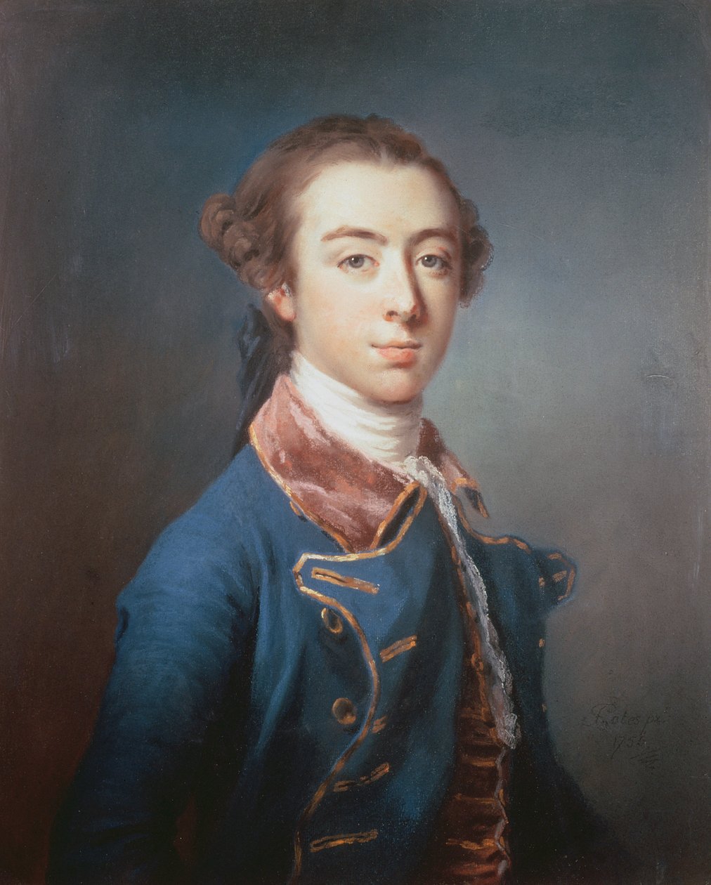 Topham Beauclerk (1739-80) (कागज पर पेस्टल) द्वारा फ्रांसिस कोट्स