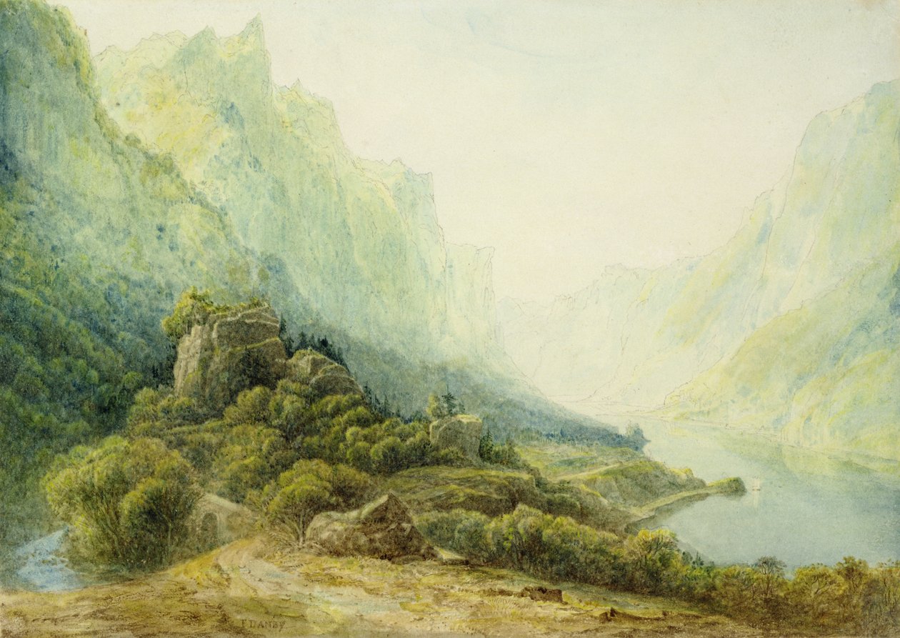 एक नॉर्वेजियन Fjord द्वारा फ्रांसिस डेनबी