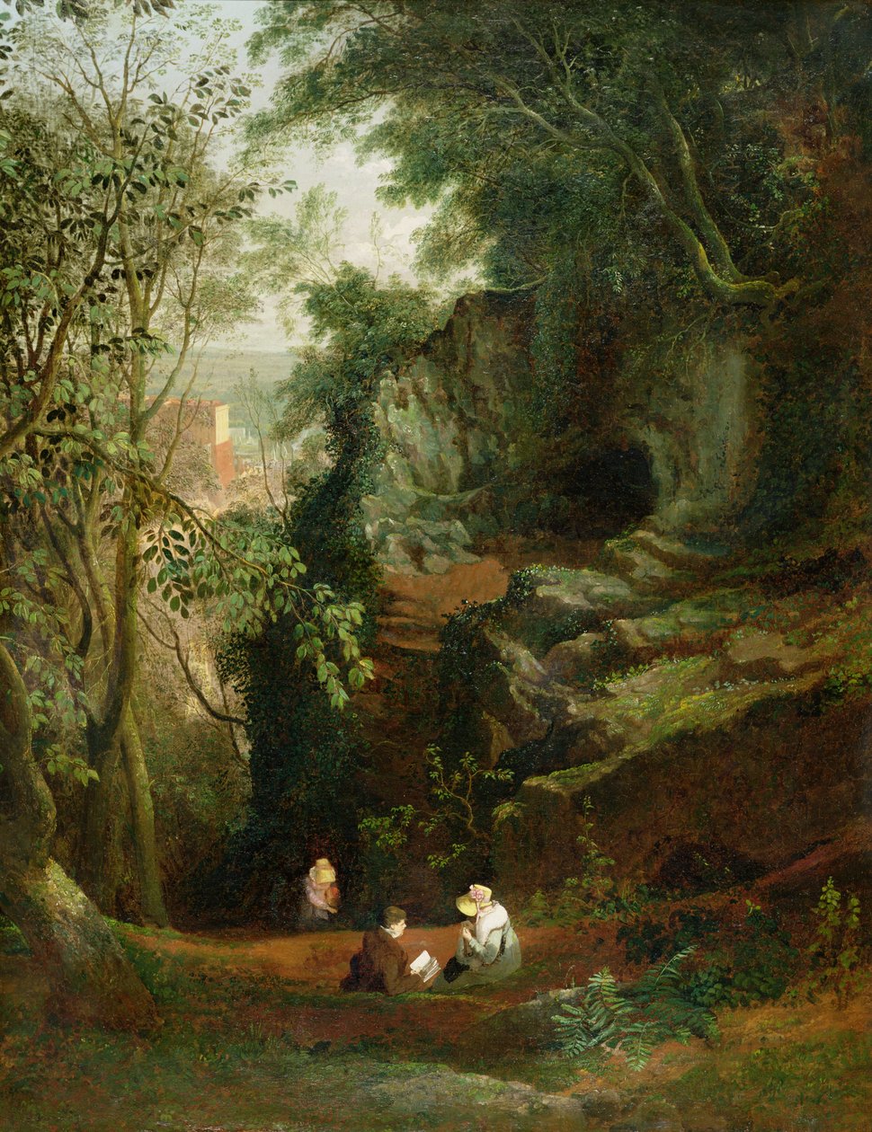 क्लिफ्टन के पास लैंडस्केप, c.1822-23 द्वारा फ्रांसिस डेनबी