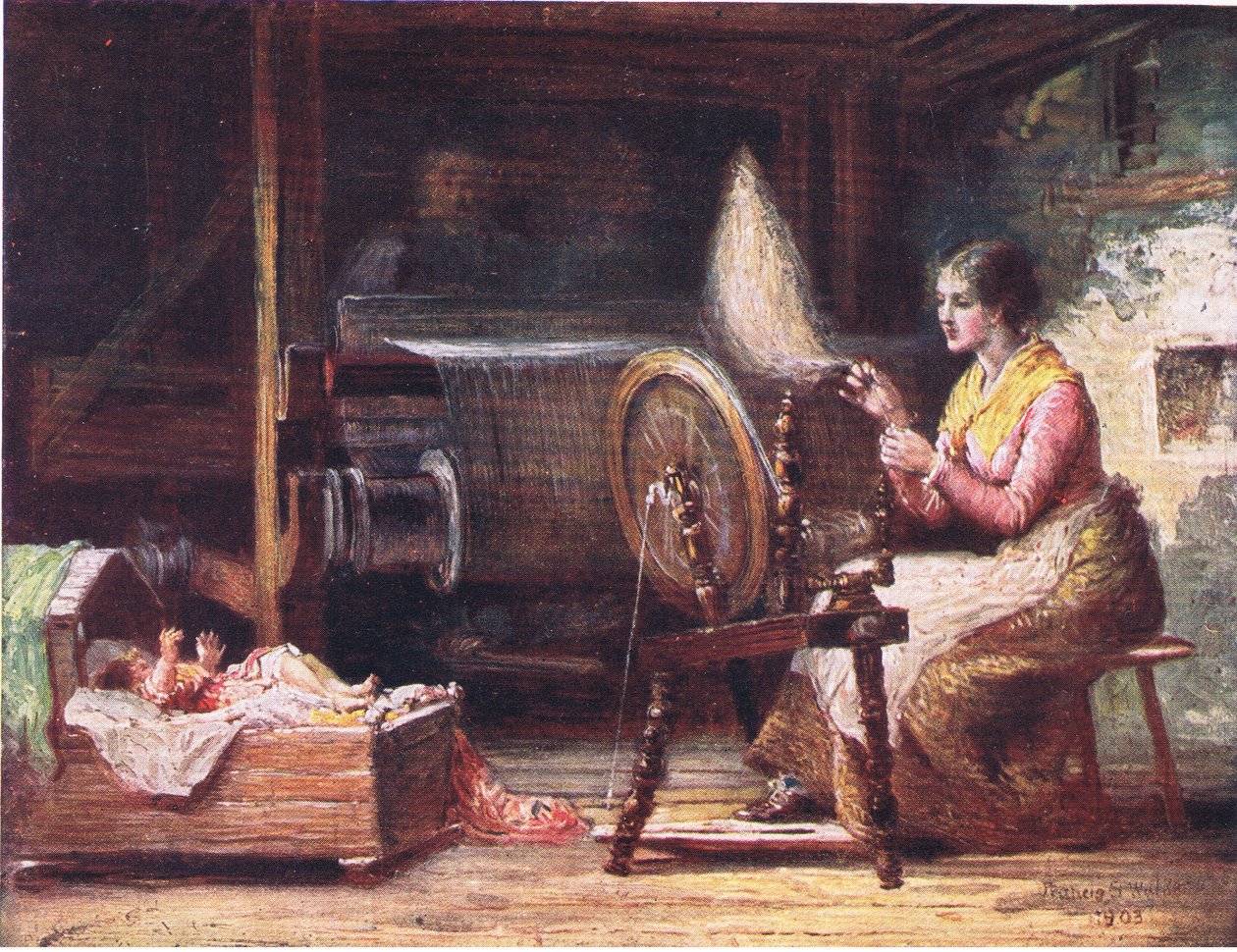 कई जमीनों पर पीपल्स से, डोनेगल में एक घर: आयरलैंड एडम्स एंड चार्ल्स, 1909 द्वारा प्रकाशित द्वारा फ्रांसिस एस वाकर