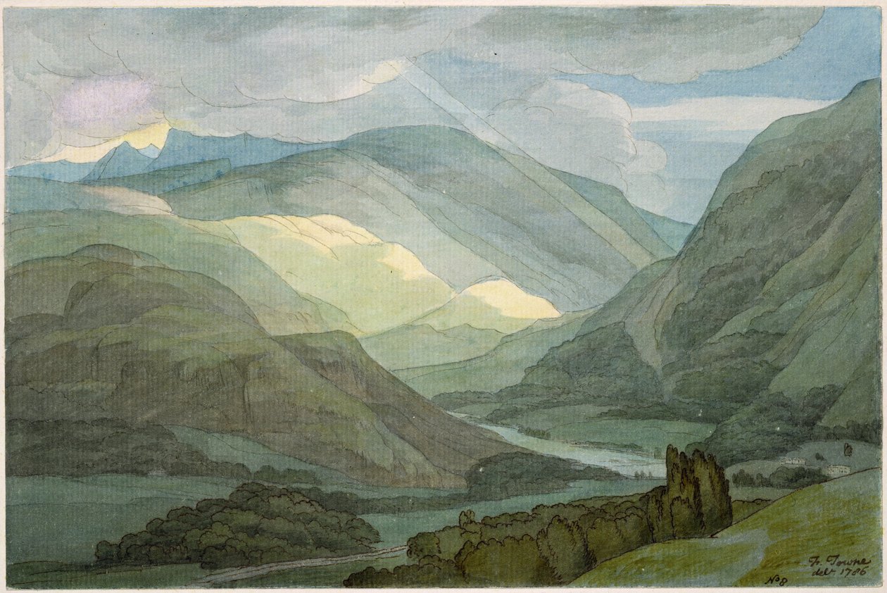 राइडल वाटर, 1786 द्वारा फ्रांसिस टाउने