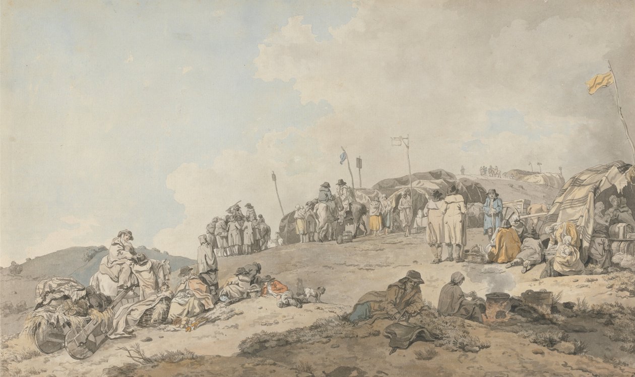 डोनीब्रुक मेला, 1782 द्वारा फ्रांसिस व्हीटली