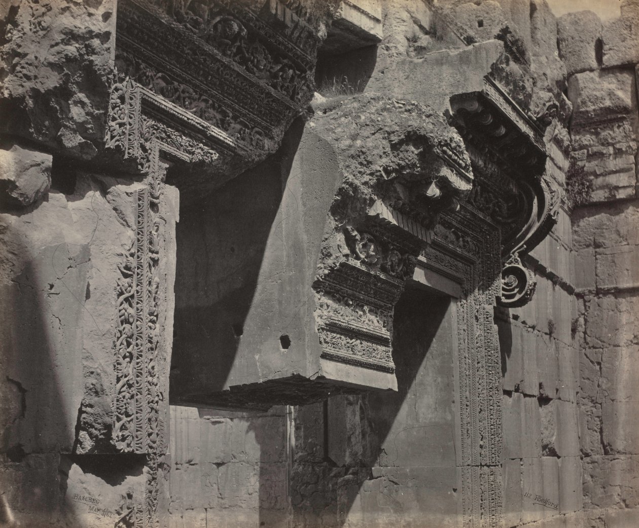 बालबेक, 1862। द्वारा फ्रांसिस बेडफोर्ड