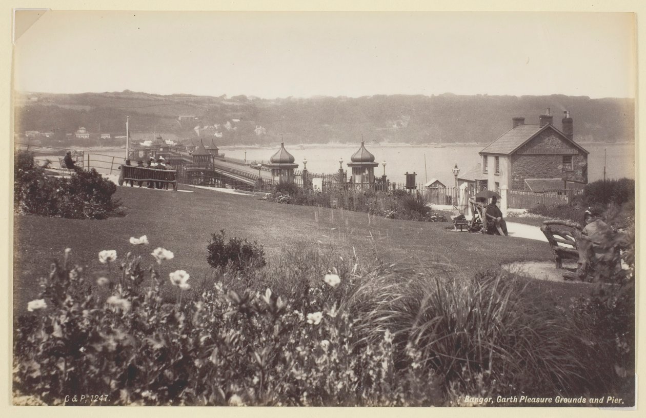 बांगोर, गार्थ प्लेजर ग्राउंड्स एंड पियर, 186094। द्वारा फ्रांसिस बेडफोर्ड