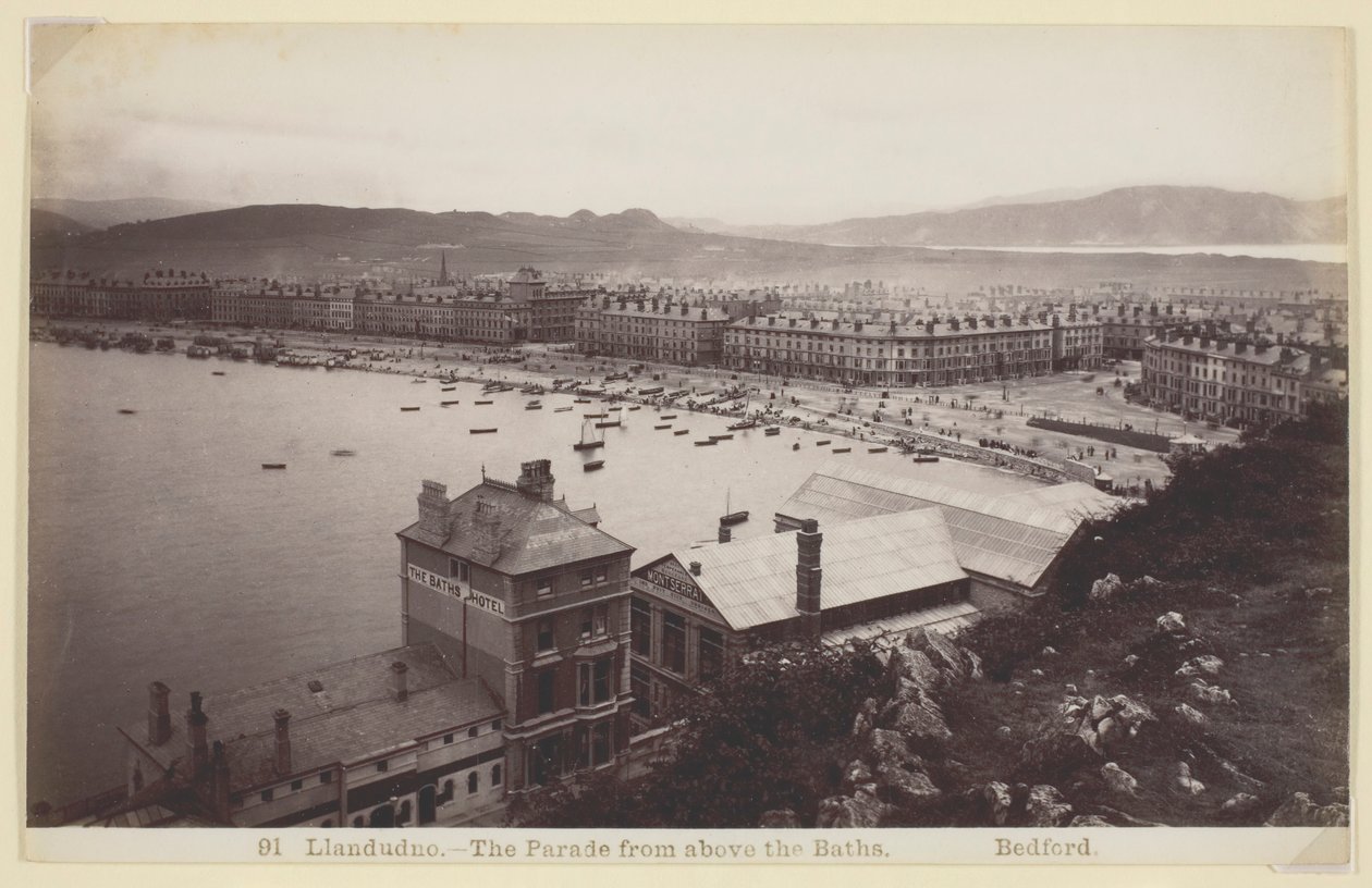 लैंडुडनो - स्नान के ऊपर से परेड, 186094। द्वारा फ्रांसिस बेडफोर्ड