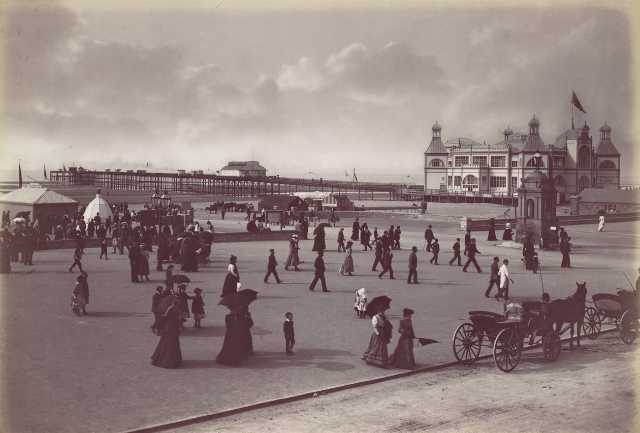 राइल। मंडप और घाट, 1870 के दशक। द्वारा फ्रांसिस बेडफोर्ड