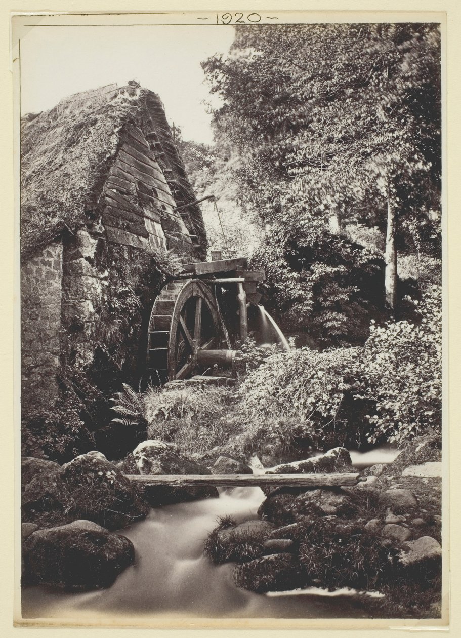 शीर्षक रहित [वॉटरमिल], 186094। द्वारा फ्रांसिस बेडफोर्ड