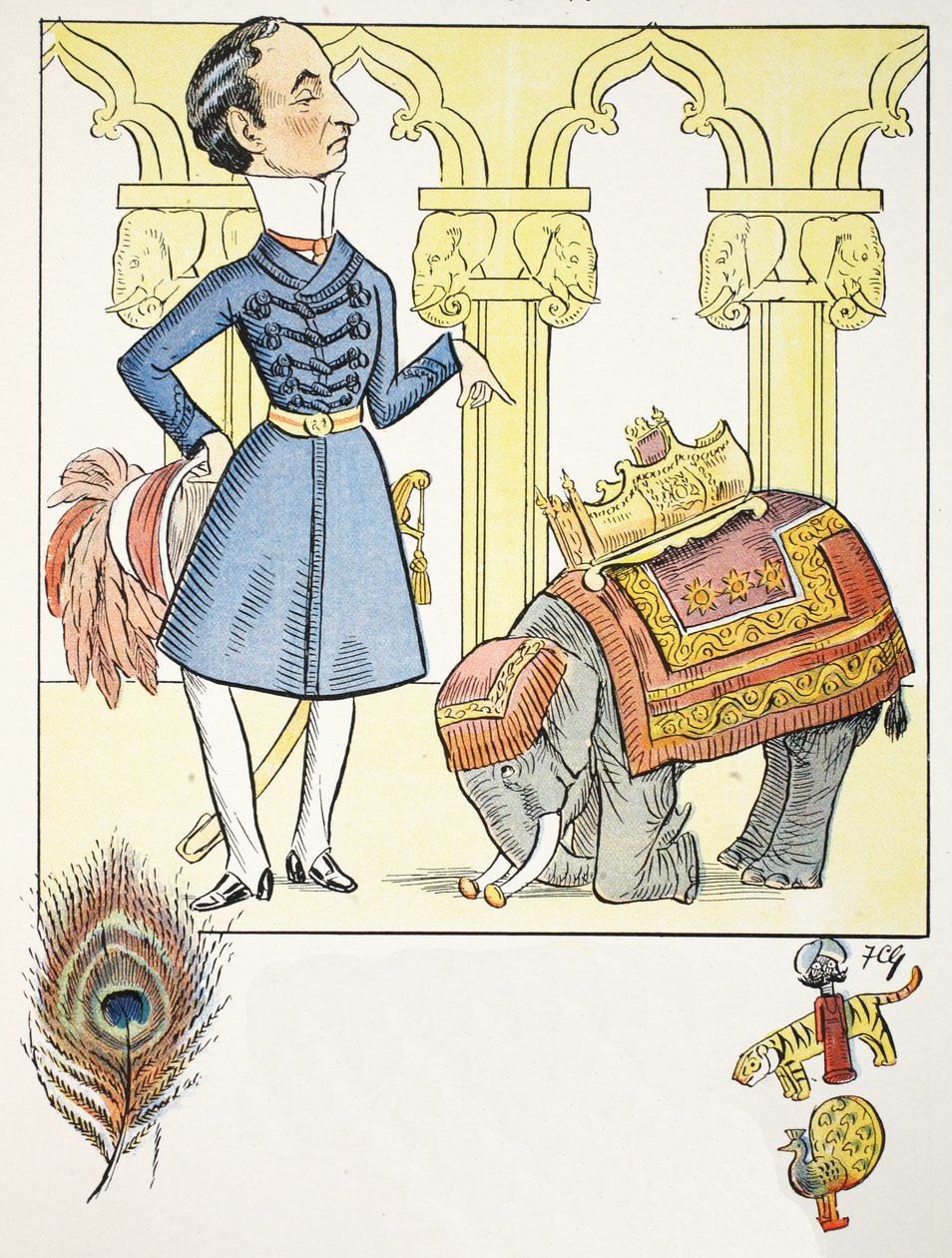 Ode of V, Struwwelpeter वर्णमाला से चित्रण, हेरोल्ड बेगी द्वारा कविता (1871-1929) द्वारा फ्रांसिस कारुथर्स गोल्ड