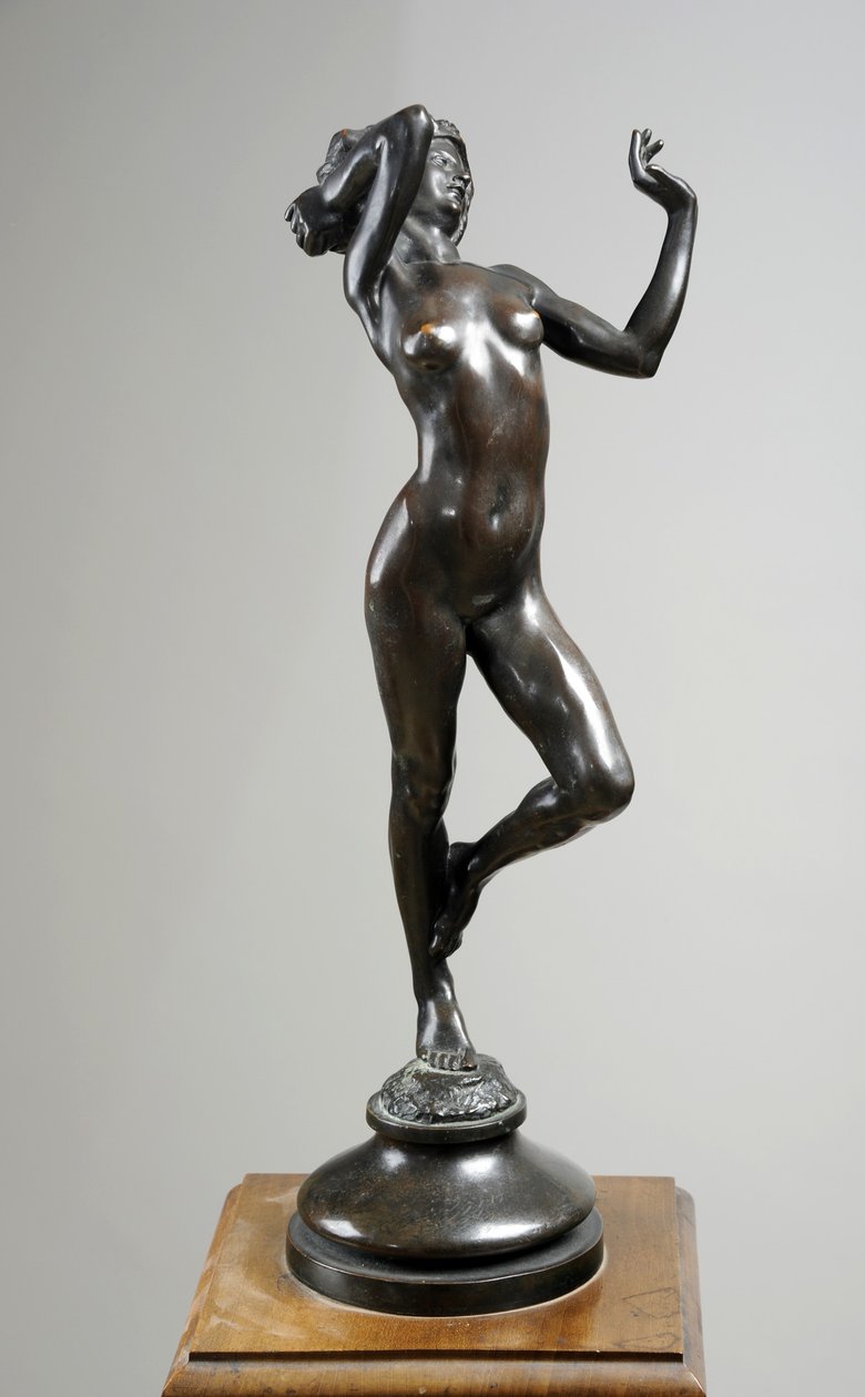 Bacchante, c.1907 (कांस्य) द्वारा फ्रांसिस डेरवेंट वुड