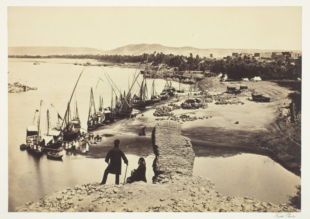 असौअन, 1857, 1862 में छपी। द्वारा फ्रांसिस फ्रिथ