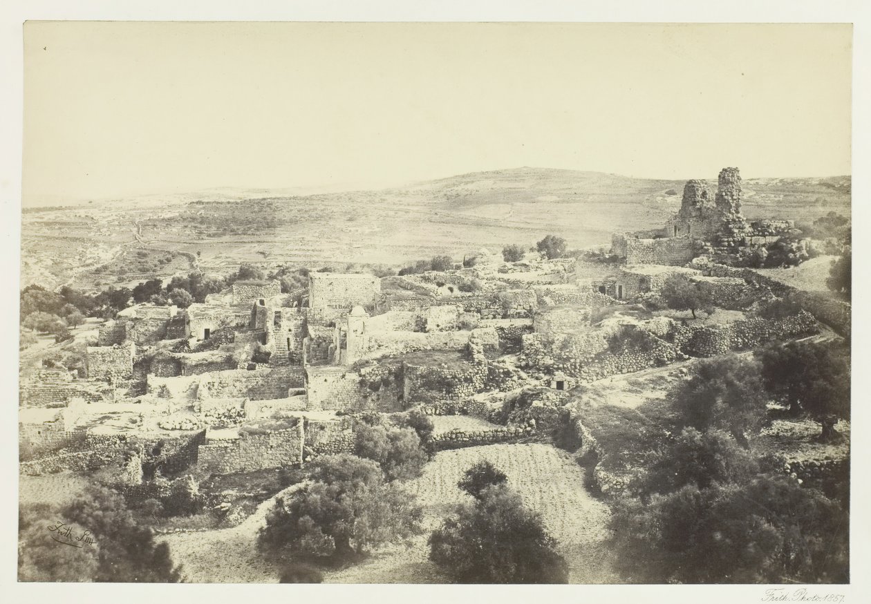 बेथानी, 1857। द्वारा फ्रांसिस फ्रिथ