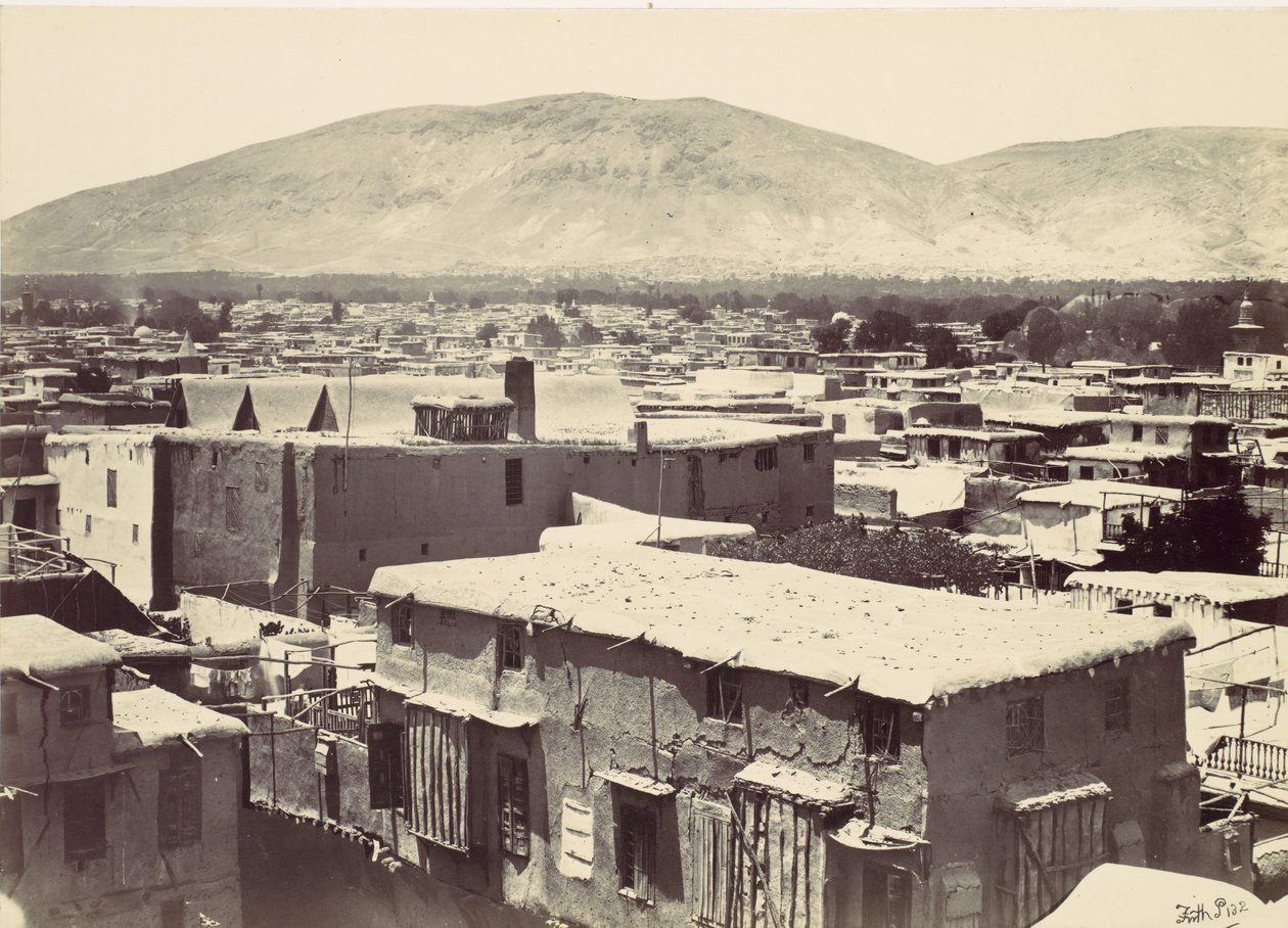 दमिश्क, 1857। द्वारा फ्रांसिस फ्रिथ