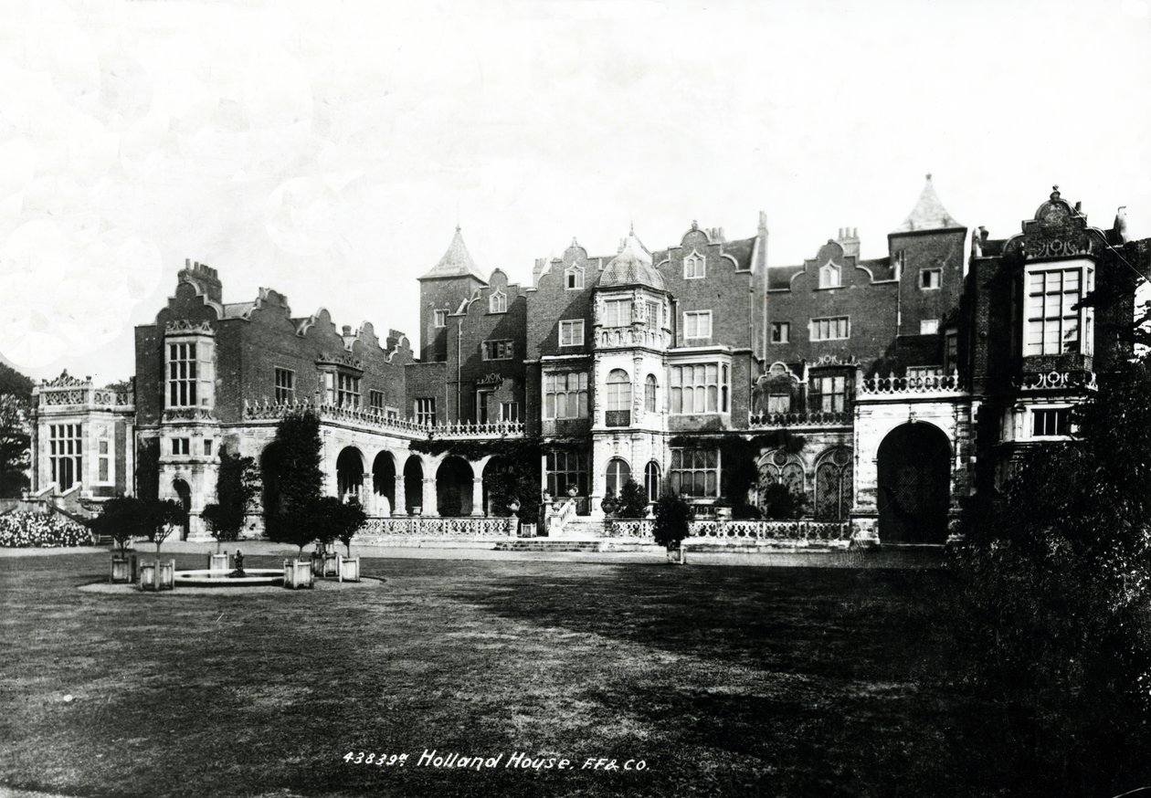 हॉलैंड हाउस, c.1890s द्वारा फ्रांसिस फ्रिथ