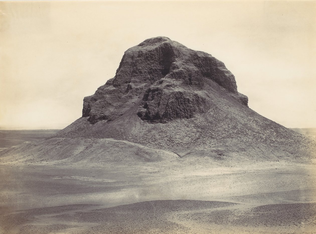 दहशूर में पिरामिड, सीए। 1857. द्वारा फ्रांसिस फ्रिथ