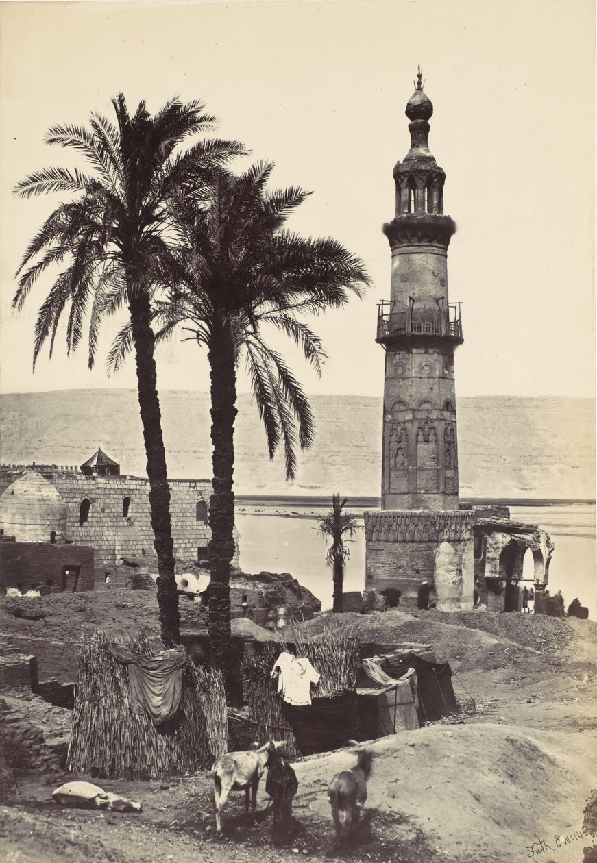 गिरगेह, 1857 में देखें। द्वारा फ्रांसिस फ्रिथ