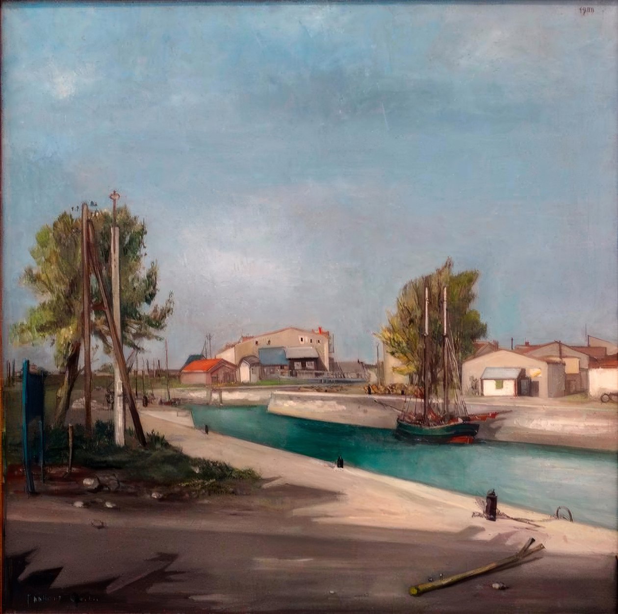 Ile de Ré की लैंडस्केपिंग द्वारा फ्रांसिस ग्रबेर