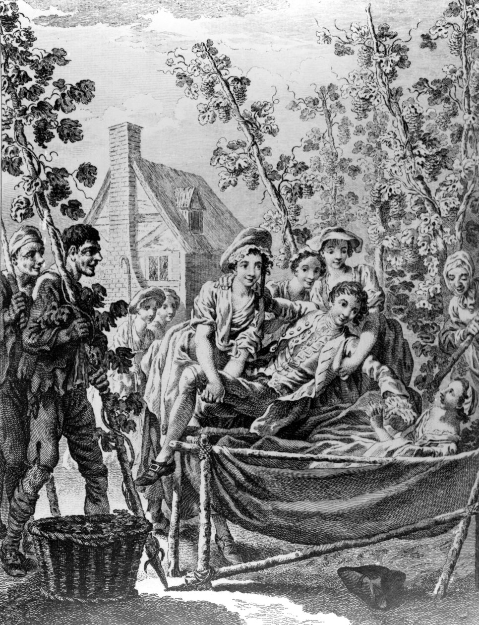 होप गार्डन, क्रिस्टोफर स्मार्ट, 1752 में उत्कीर्ण क्रिस्टोफर स्मार्ट द्वारा &39;कविताओं पर कई अवसरों पर एक चित्र&39; द्वारा फ्रांसिस हेमैन