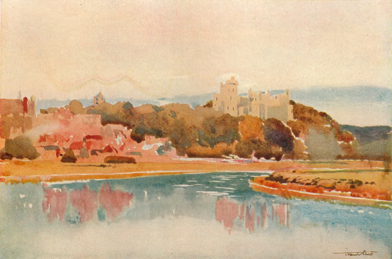 अरुंडेल कैसल, c1877-1924, 1924 द्वारा फ्रांसिस जॉब शॉर्ट