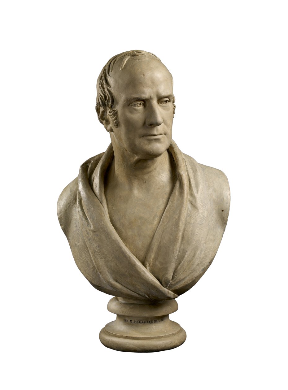 सर बेंजामिन हॉबहाउस, बीटी, एमपी (1757-1831) की हलचल, 1818 - 1819 (प्लास्टर) द्वारा फ्रांसिस लेगाट चैंट्री
