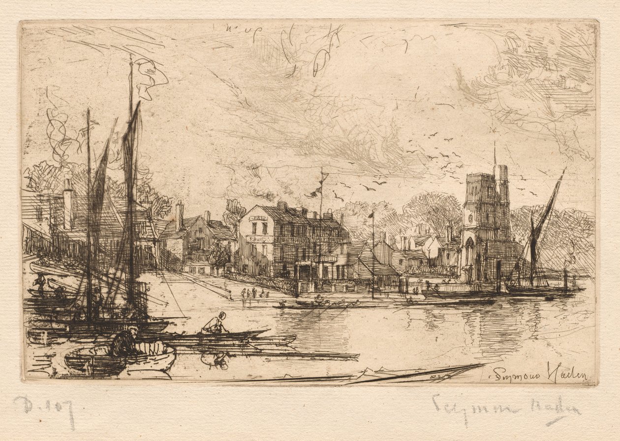 हैरी केलीज़, पुटनी, 1865-1866। द्वारा फ्रांसिस सीमोर हैडेन