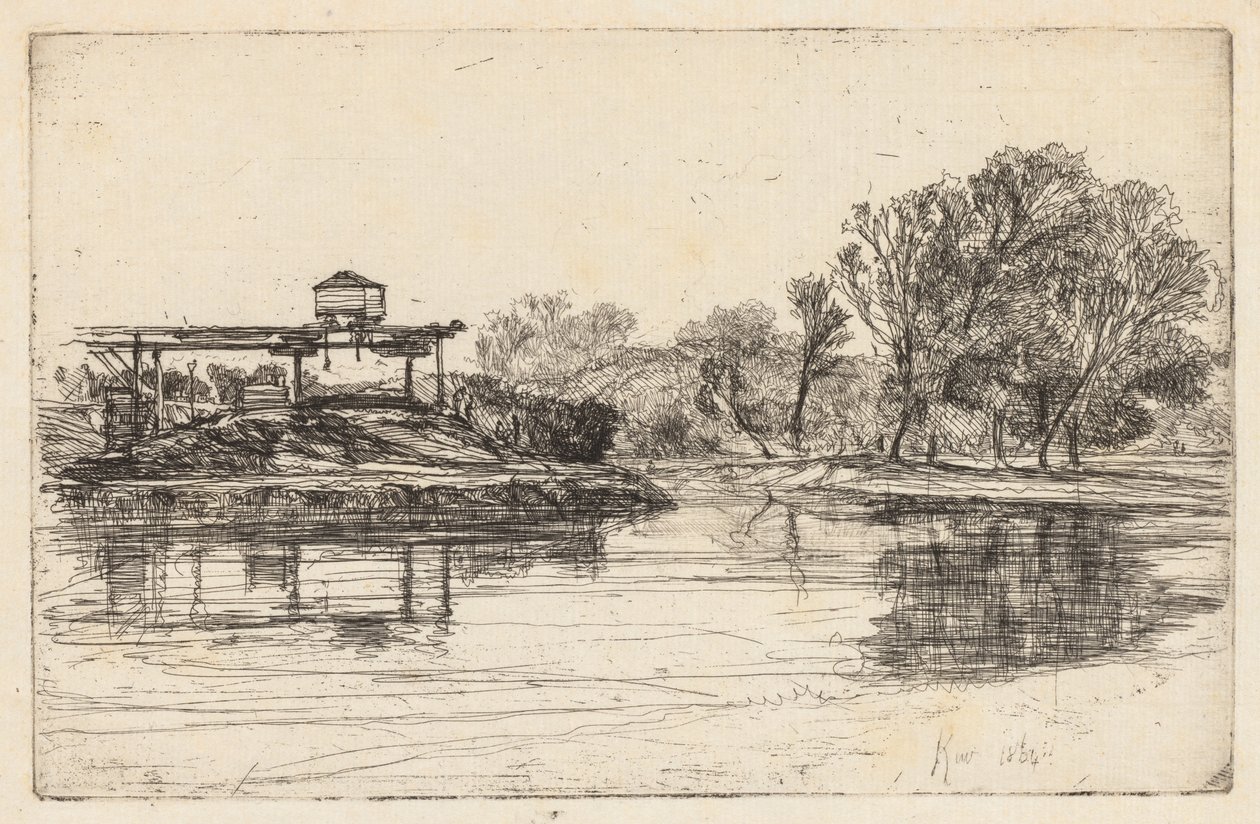कीव, 1864। द्वारा फ्रांसिस सीमोर हैडेन