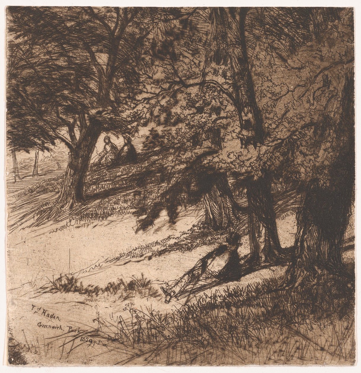 अंडर कवर..., 1859., 1859। द्वारा फ्रांसिस सीमोर हैडेन