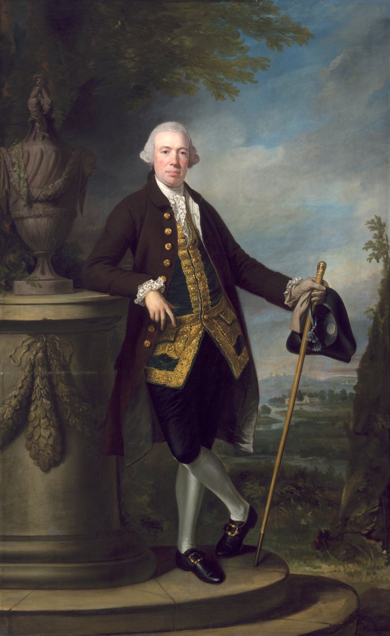 विलियम डेनिसन, c.1769-76 द्वारा फ्रांसिस और रोमनी कोट्स
