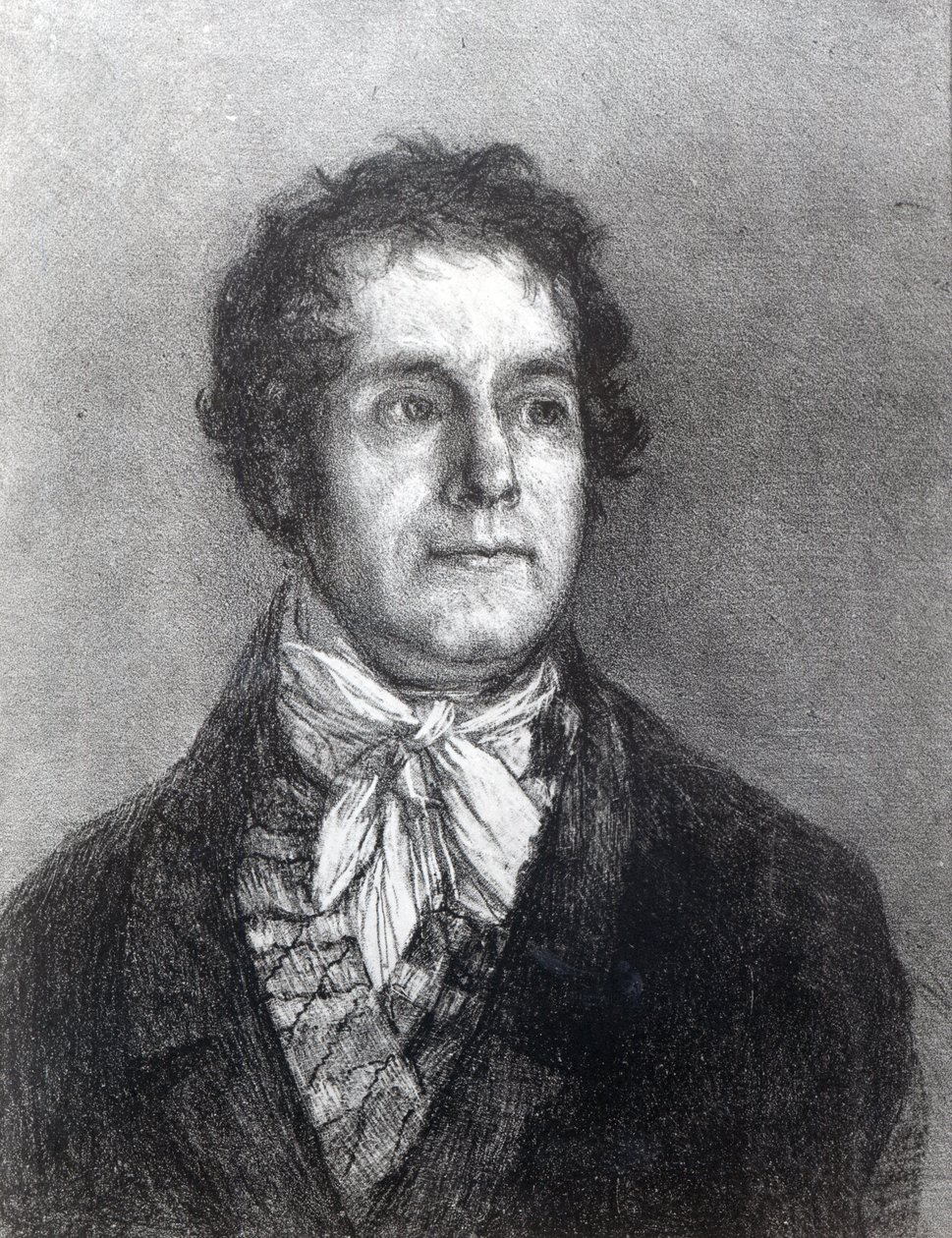 Cyprien गोलान, 1824-5 (लिथोग्राफ) द्वारा फ़्रांसिस्को डी गोया