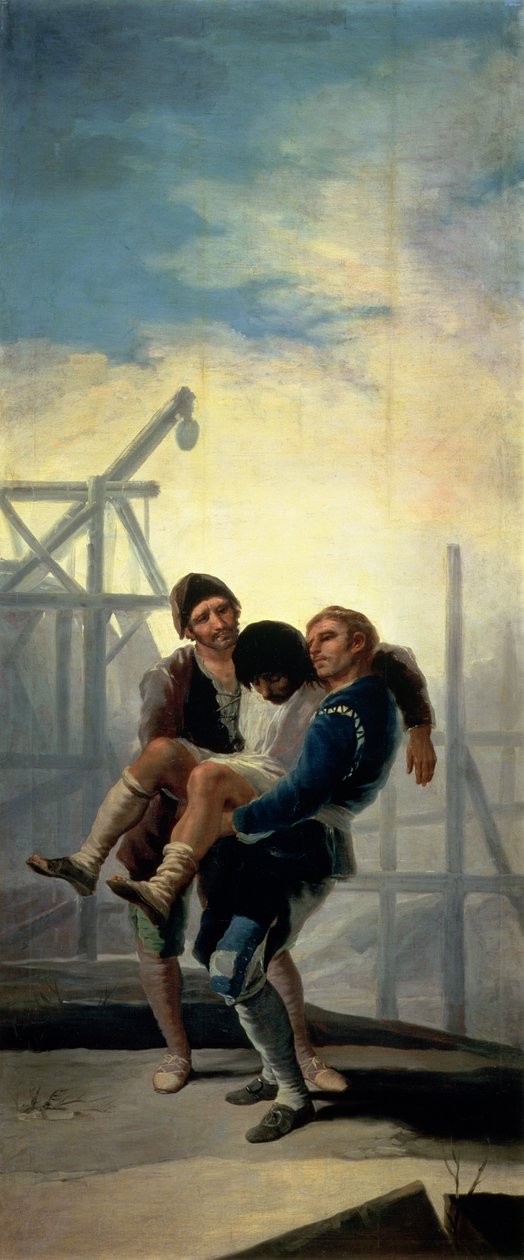 द इंजर्ड मेसन, 1786-7 द्वारा फ़्रांसिस्को डी गोया