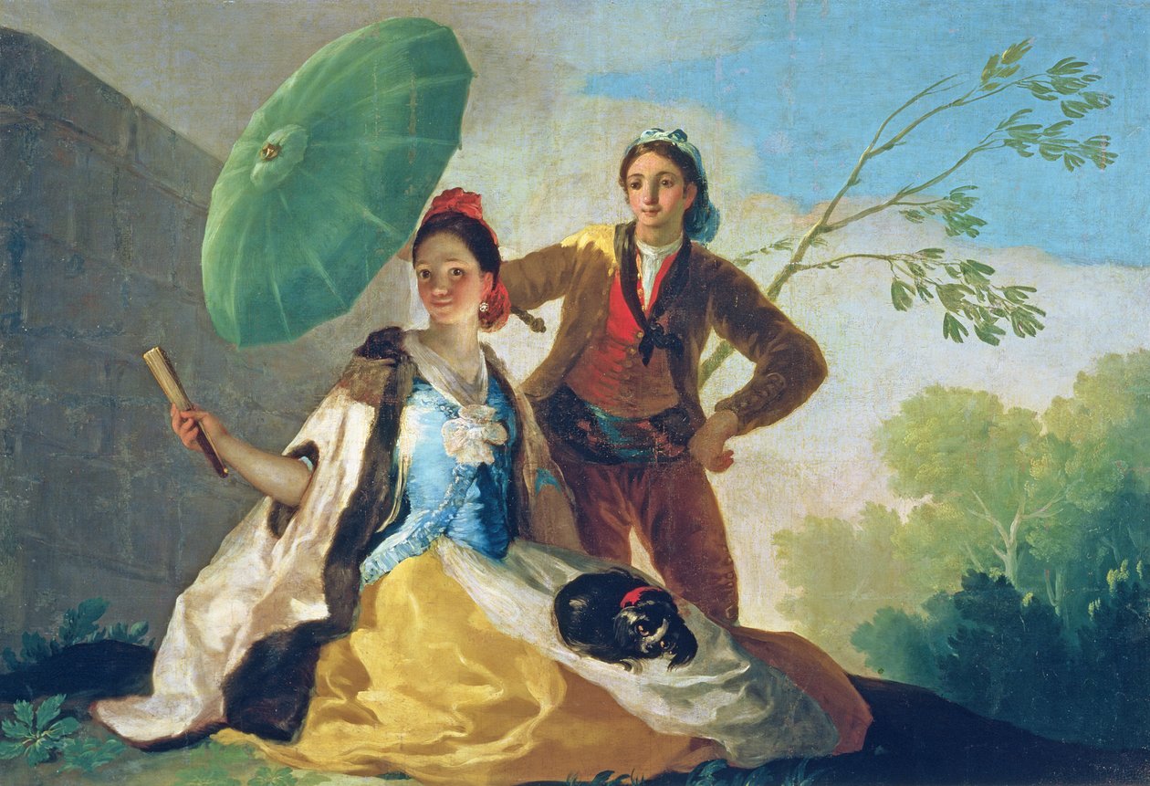 पारसोल, 1777 द्वारा फ़्रांसिस्को डी गोया