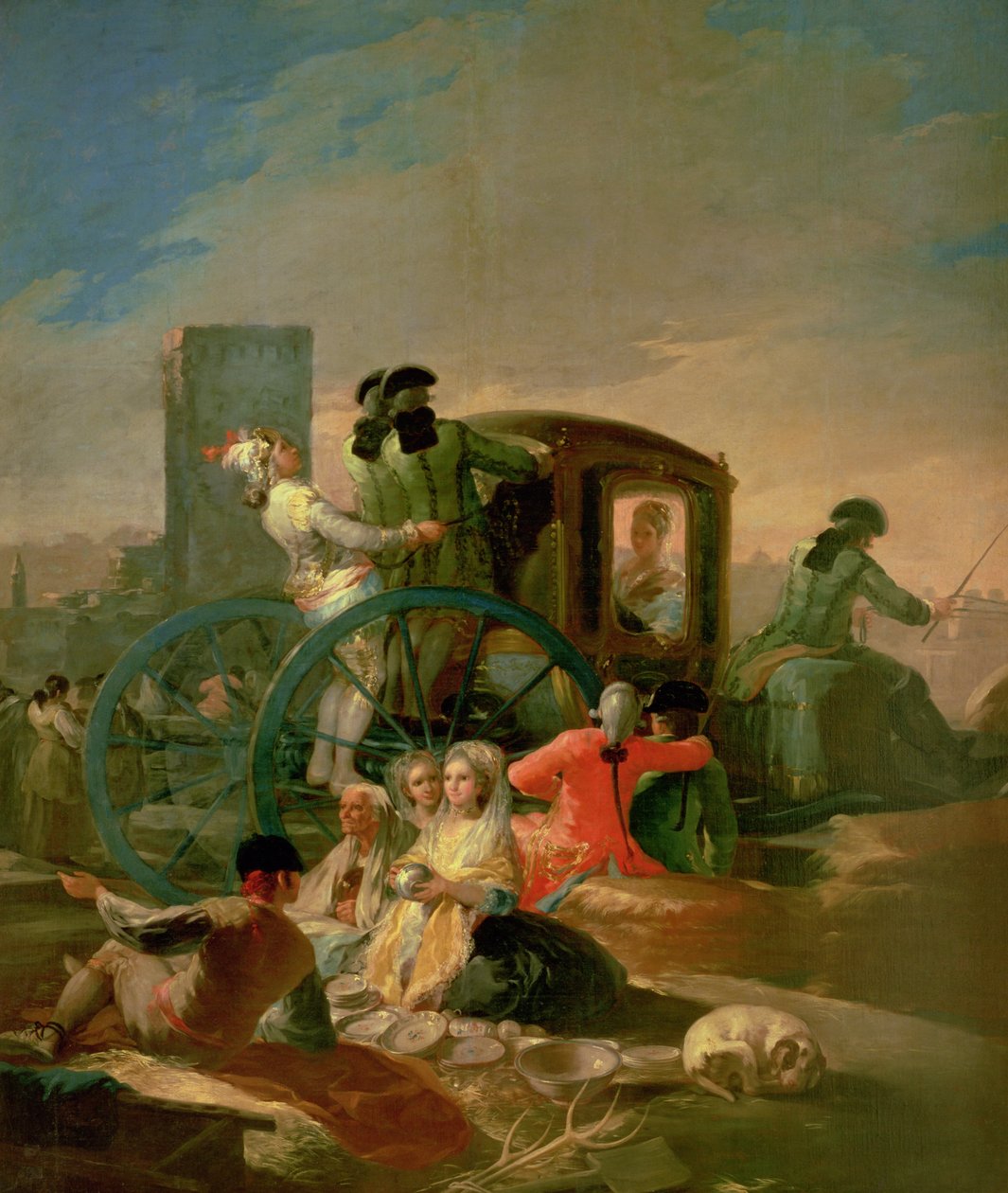 बर्तन विक्रेता, 1779 (498127 भी देखें) द्वारा फ़्रांसिस्को डी गोया