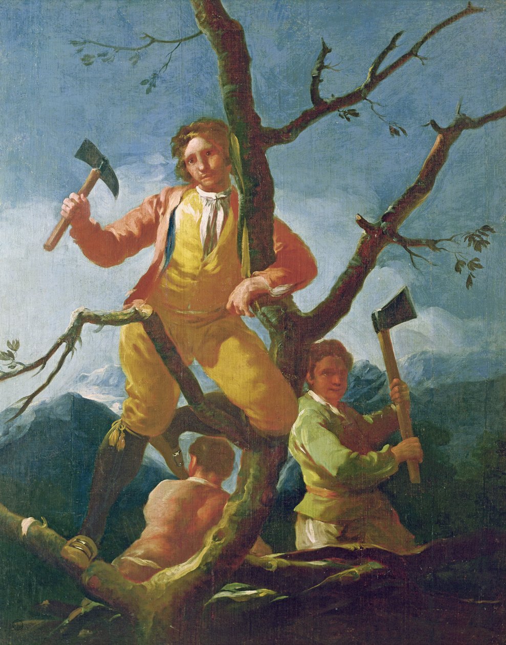लकड़बग्घा, 1779 द्वारा फ़्रांसिस्को डी गोया