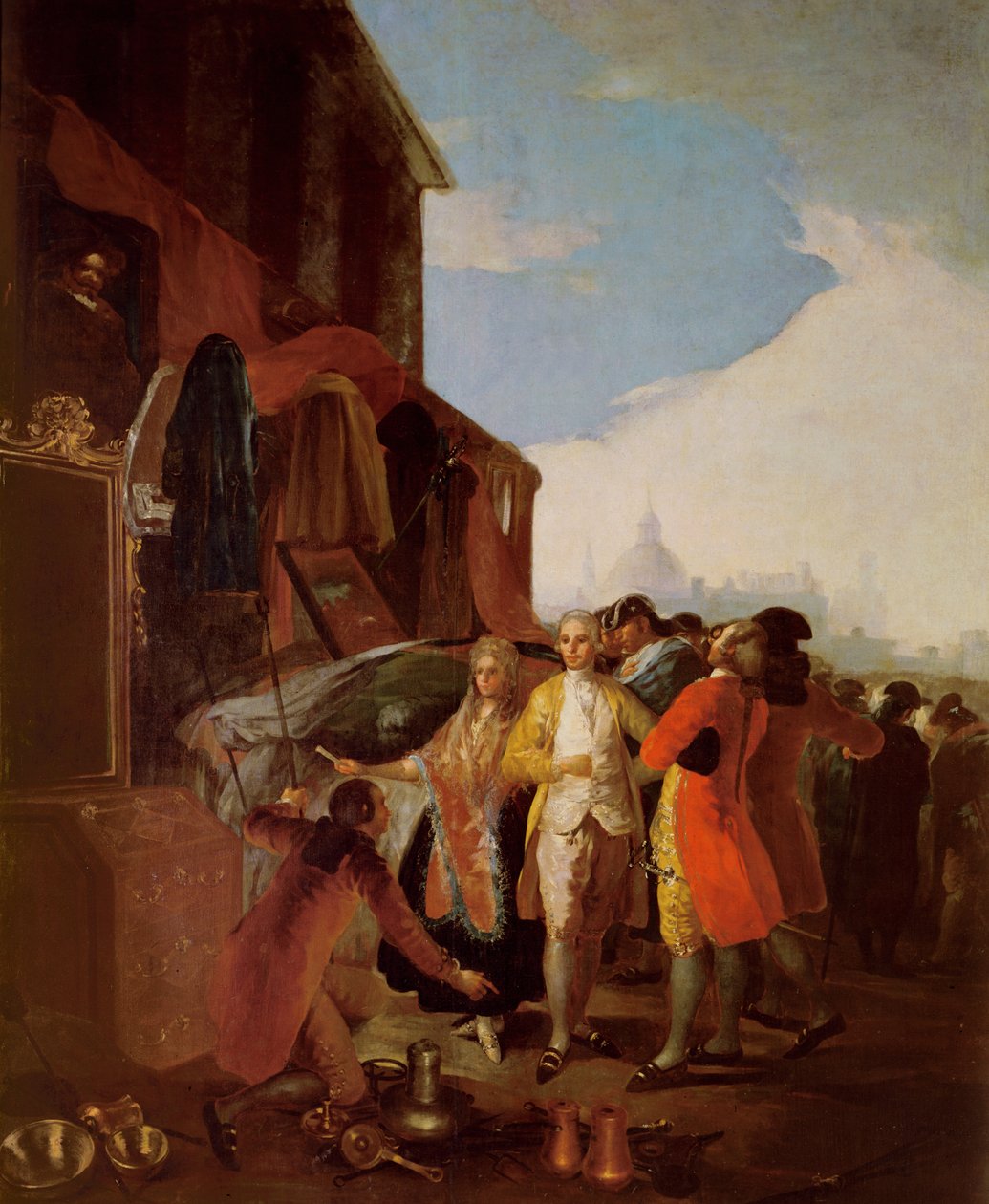 फेरिया डी मैड्रिड, 1778 द्वारा फ़्रांसिस्को डी गोया