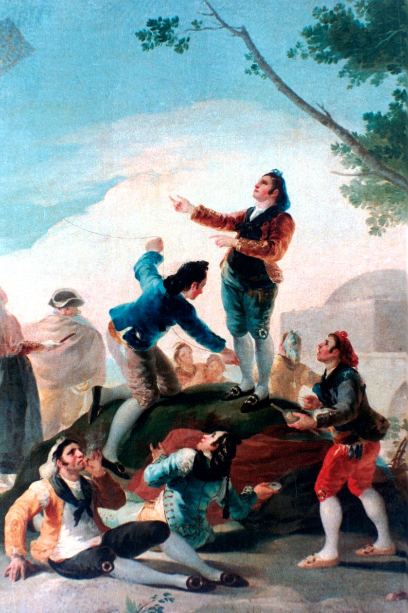 द काइट, द काइट, 1778 द्वारा फ़्रांसिस्को डी गोया