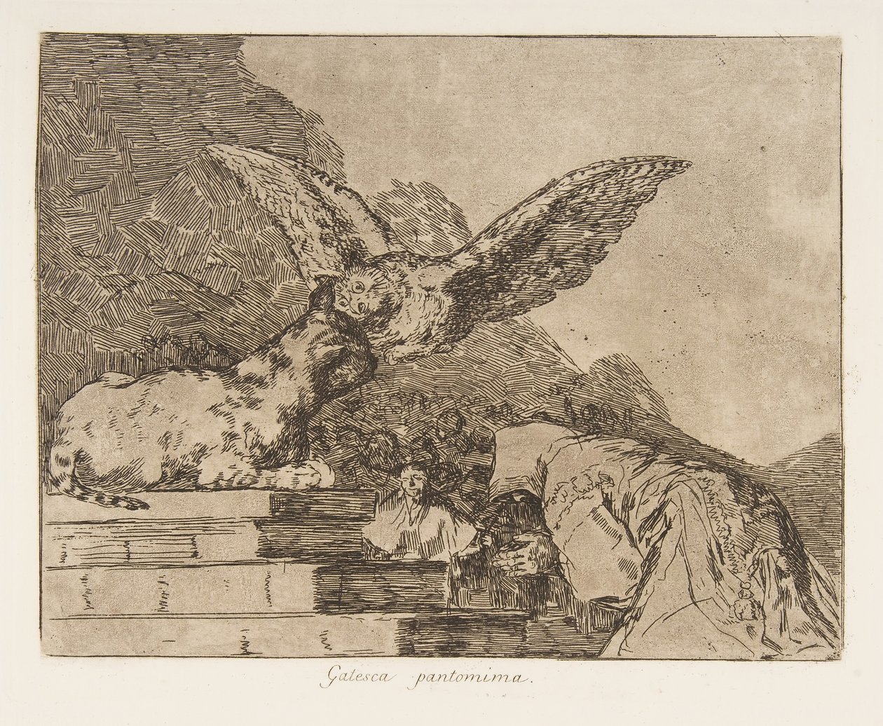 1873-15 1863 को प्रकाशित 1814-15 के बाद, युद्ध लॉस डेस्ट्रेस डे ला गुएरा की आपदाओं से प्लेट 73। द्वारा फ़्रांसिस्को डी गोया