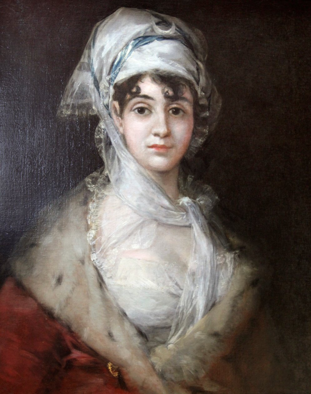 अभिनेत्री एंटोनिया ज़राटे का चित्र, c1810-c1811। द्वारा फ़्रांसिस्को डी गोया