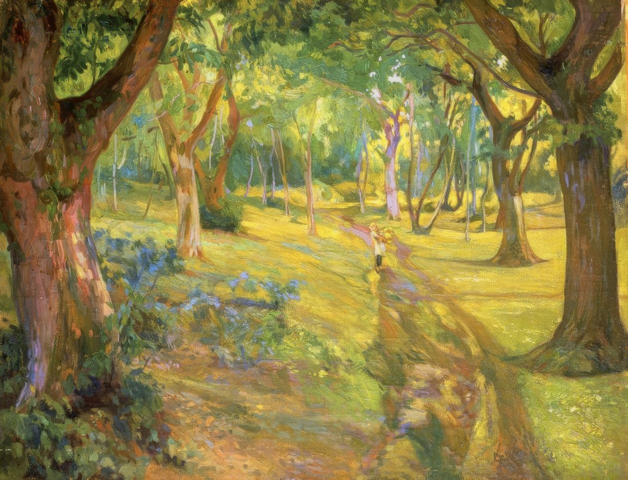 वन - 1923 - OLEO - LIENZO - 90X68 CM द्वारा फ्रांसिस्को लोरेंस डियाज