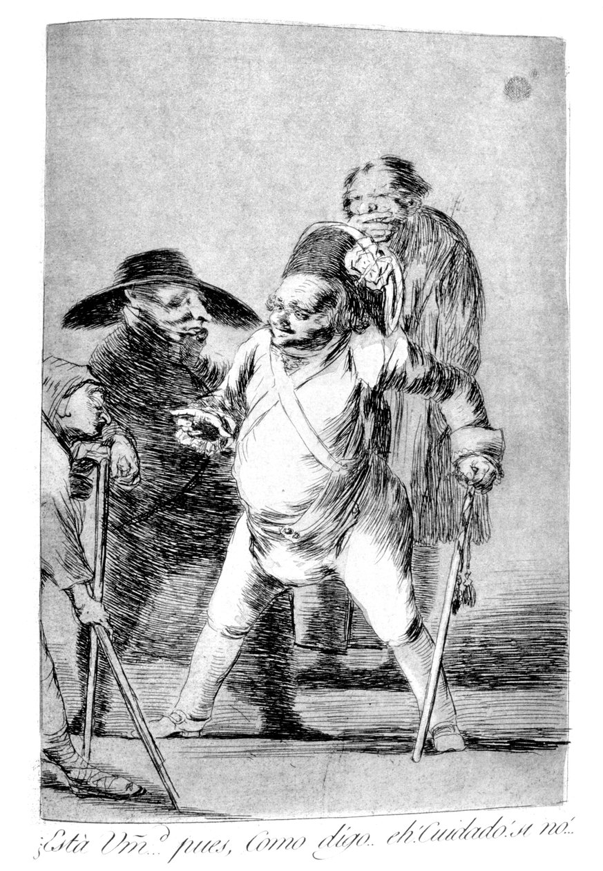 क्या यह आपका महामहिम है, 1799 द्वारा फ़्रांसिस्को डी गोया