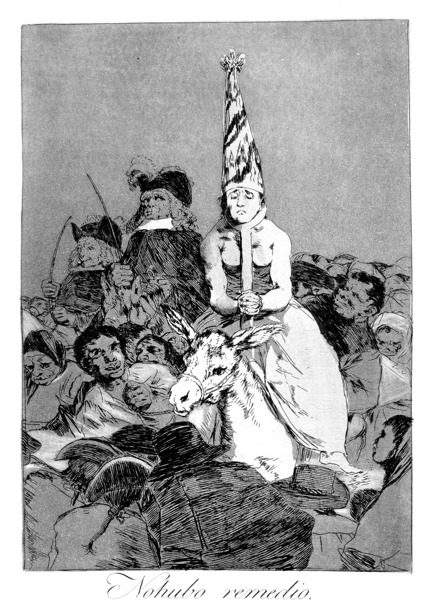 इसके बारे में कुछ नहीं किया जा सकता है, 1799 द्वारा फ़्रांसिस्को डी गोया