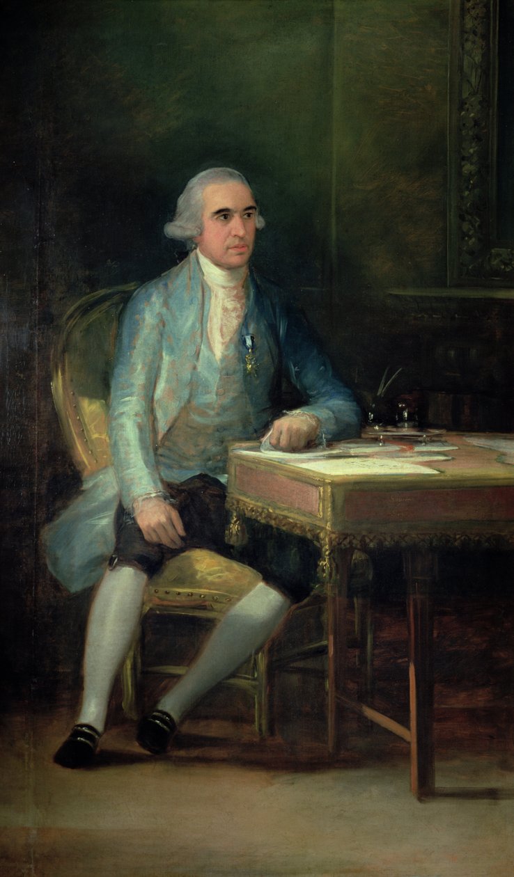 डॉन फ्रांसिस्को डी सावेद्रा, 1798 का पोर्ट्रेट द्वारा फ़्रांसिस्को डी गोया