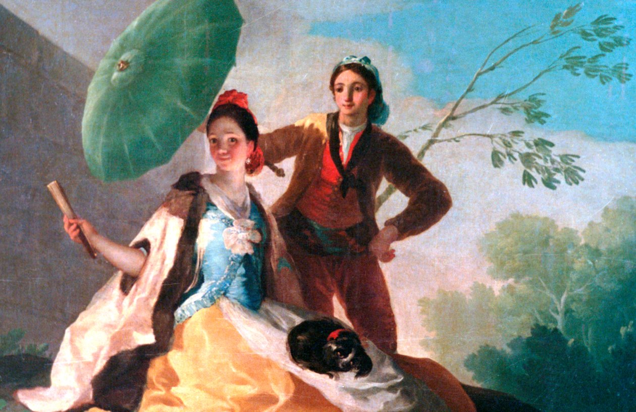 The Parosol, 1777 द्वारा फ़्रांसिस्को डी गोया