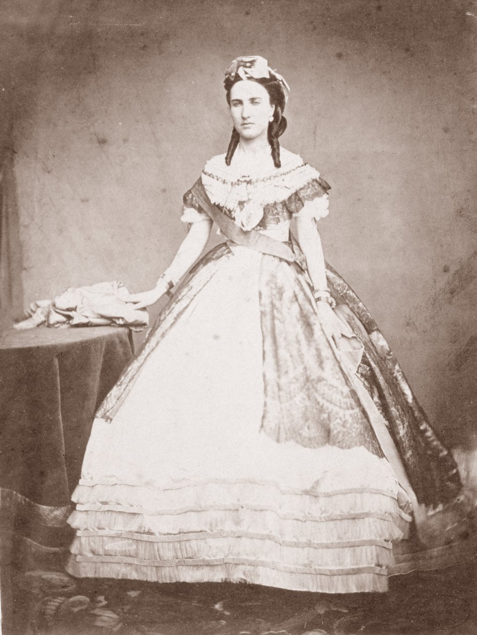 सक्से-कोबर्ग-गोथा (1840-1927) की शार्लेट बेल्जियम की राजकुमारी और मेक्सिको की महारानी द्वारा फ्रेंकोइस ऑबर्ट