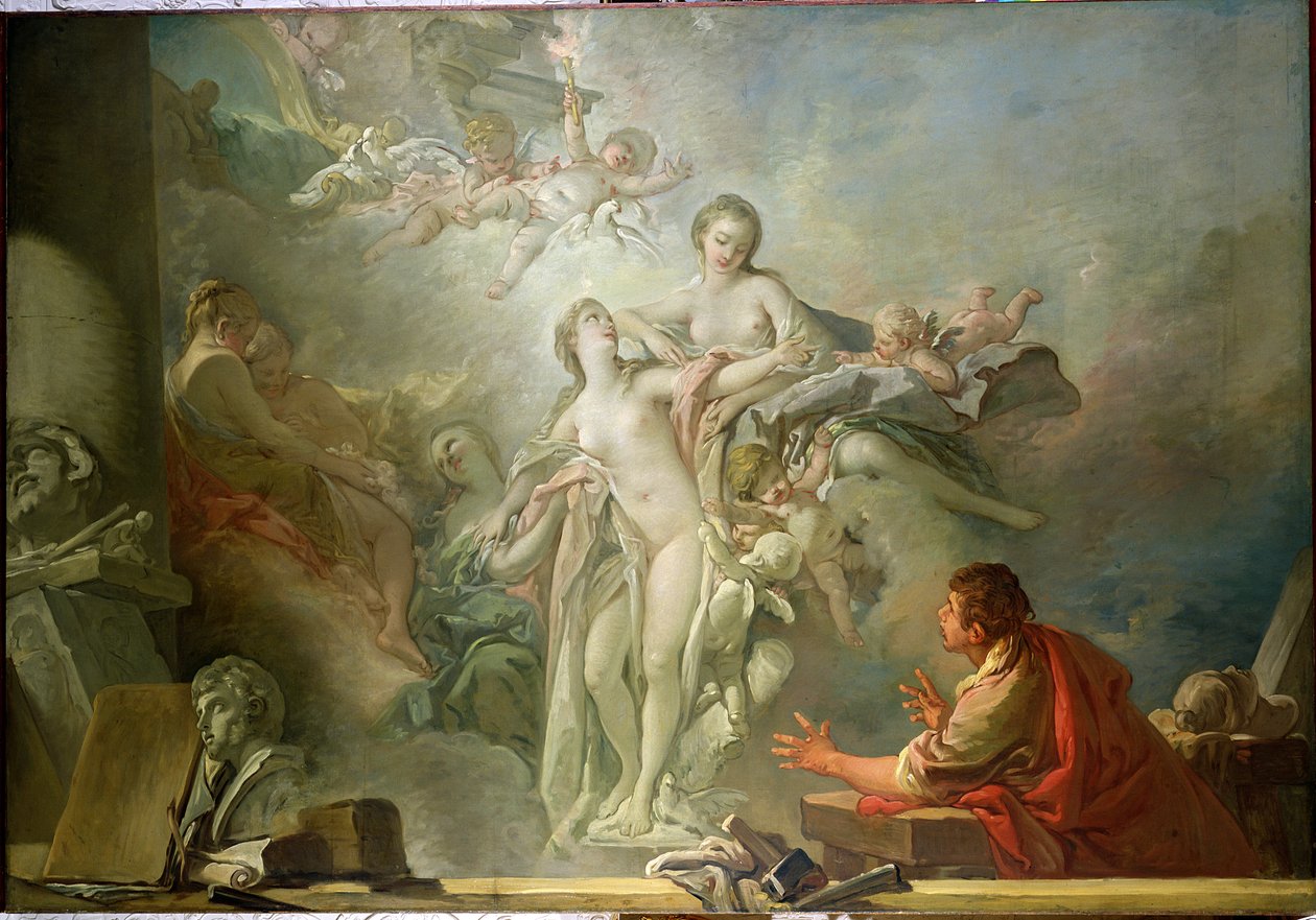 Pygmalion और Galatea द्वारा फ्रांकोइस बाउचर